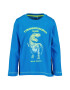 Blue Seven Bluza de bumbac cu decolteu la baza gatului si imprimeu grafic - Pled.ro