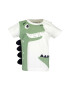 Blue Seven Tricou de bumbac cu imprimeu cu dinozaur - Pled.ro