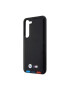 BMW Husa de protectie Piele Stamp Tricolor pentru Samsung Galaxy S23 Negru - Pled.ro