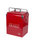 BO-CAMP Lada frigorifica Retro Cooler Greenwich Red 17 Litri - Pled.ro