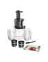 BOSCH Storcator de fructe cu melc 150W 55 RPM 2 filtre Melc din Tritan Reverse DripStop Alb - Pled.ro