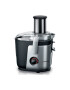 BOSCH Storcator de fructe si legume 1000 W recipient suc 1.5 l recipient pulpa 3 l 2 viteze tub de alimentare 84 mm argintiu/ negru - Pled.ro