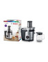 BOSCH Storcator de fructe si legume 1000 W recipient suc 1.5 l recipient pulpa 3 l 2 viteze tub de alimentare 84 mm argintiu/ negru - Pled.ro