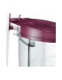 BOSCH Storcator de fructe si legume 700 W Recipient suc 1.25 l Recipient pulpa 2 l 2 Viteze Tub de alimentare 73 mm Rosu/Alb - Pled.ro