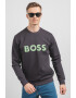 BOSS Bluza de trening din amestec de bumbac cu logo Salbo - Pled.ro