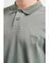 BOSS Bluza polo de bumbac Pe_Interlock - Pled.ro