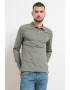 BOSS Bluza polo din amestec de bumbac - Pled.ro