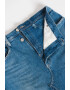 BOSS Fusta din denim cu slit frontal - Pled.ro