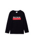 Boss Hugo Boss Bluza cu imprimeu logo contrastant - Pled.ro