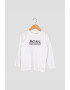 Boss Hugo Boss Bluza cu imprimeu logo contrastant - Pled.ro