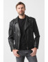 BOSS Jacheta biker de piele - Pled.ro