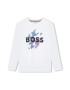 BOSS Kidswear Bluza cu imprimeu logo - Pled.ro