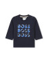 BOSS Kidswear Bluza cu imprimeu logo - Pled.ro