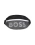 BOSS Kidswear Borseta cu logo si garnituri de plasa - Pled.ro