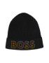 BOSS Kidswear Caciula elastica din bumbac cu logo - Pled.ro