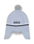 BOSS Kidswear Caciula tricotata cu ciucure - Pled.ro