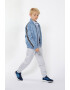 BOSS Kidswear Camasa din bumbac cu model in dungi si detalii logo - Pled.ro