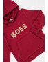 BOSS Kidswear Hanorac cu imprimeu logo - Pled.ro