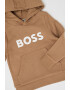 BOSS Kidswear Hanorac cu imprimeu logo - Pled.ro