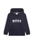 BOSS Kidswear Hanorac cu imprimeu logo si buzunar kangaroo - Pled.ro