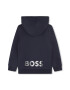 BOSS Kidswear Hanorac cu imprimeu logo si fermoar - Pled.ro