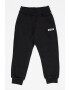 BOSS Kidswear Pantaloni de trening cu croiala conica si buzunare laterale - Pled.ro