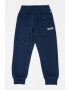 BOSS Kidswear Pantaloni de trening cu croiala conica si buzunare laterale - Pled.ro