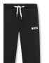 BOSS Kidswear Pantaloni de trening cu imprimeu logo - Pled.ro