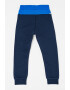 BOSS Kidswear Pantaloni de trening cu model colorblock si buzunare oblice - Pled.ro