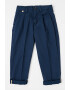 BOSS Kidswear Pantaloni din amestec de bumbac cu buzunare - Pled.ro