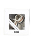 BOSS Kidswear Pantofi din piele cu inchidere velcro - Pled.ro