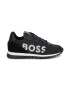 BOSS Kidswear Pantofi sport cu imprimeu logo si segmente din piele - Pled.ro