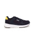 BOSS Kidswear Pantofi sport low-cut cu garnituri de piele intoarsa - Pled.ro