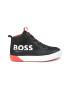 BOSS Kidswear Pantofi sport medii cu garnituri de piele - Pled.ro