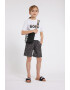 BOSS Kidswear Papuci cu inchidere velcro si logo - Pled.ro