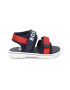 BOSS Kidswear Sandale cu detalii logo si velcro - Pled.ro