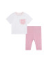 BOSS Kidswear Set de colanti si tricou cu decolteu la baza gatului - 2 piese - Pled.ro