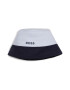 BOSS Kidswear Set de salopeta cu model in dungi si palarie bucket - Pled.ro