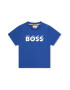 BOSS Kidswear Tricou cu imprimeu logo - Pled.ro