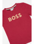 BOSS Kidswear Tricou cu imprimeu logo - Pled.ro