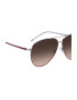 BOSS Ochelari de soare aviator cu lentile in degrade - Pled.ro