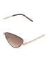 BOSS Ochelari de soare cat-eye cu rama metalica - Pled.ro