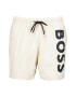 BOSS Pantaloni scurti de baie cu snur si imprimeu logo - Pled.ro