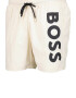 BOSS Pantaloni scurti de baie cu snur si imprimeu logo - Pled.ro