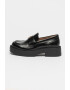 BOSS Pantofi loafer de piele cu toc masiv - Pled.ro