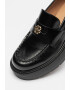 BOSS Pantofi loafer de piele cu toc masiv - Pled.ro