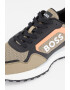 BOSS Pantofi sport cu imprimeu logo si garnituri din material sintetic Jonah - Pled.ro