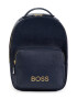 BOSS Rucsac de piele ecologica cu buzunar frontal - Pled.ro