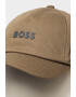 BOSS Sapca de bumbac cu velcro Fresco - Pled.ro