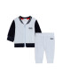 BOSS Set de bluza sport cu fermoar si logo si pantaloni - 2 piese Albastru pastel/Bleumarin inchis - Pled.ro